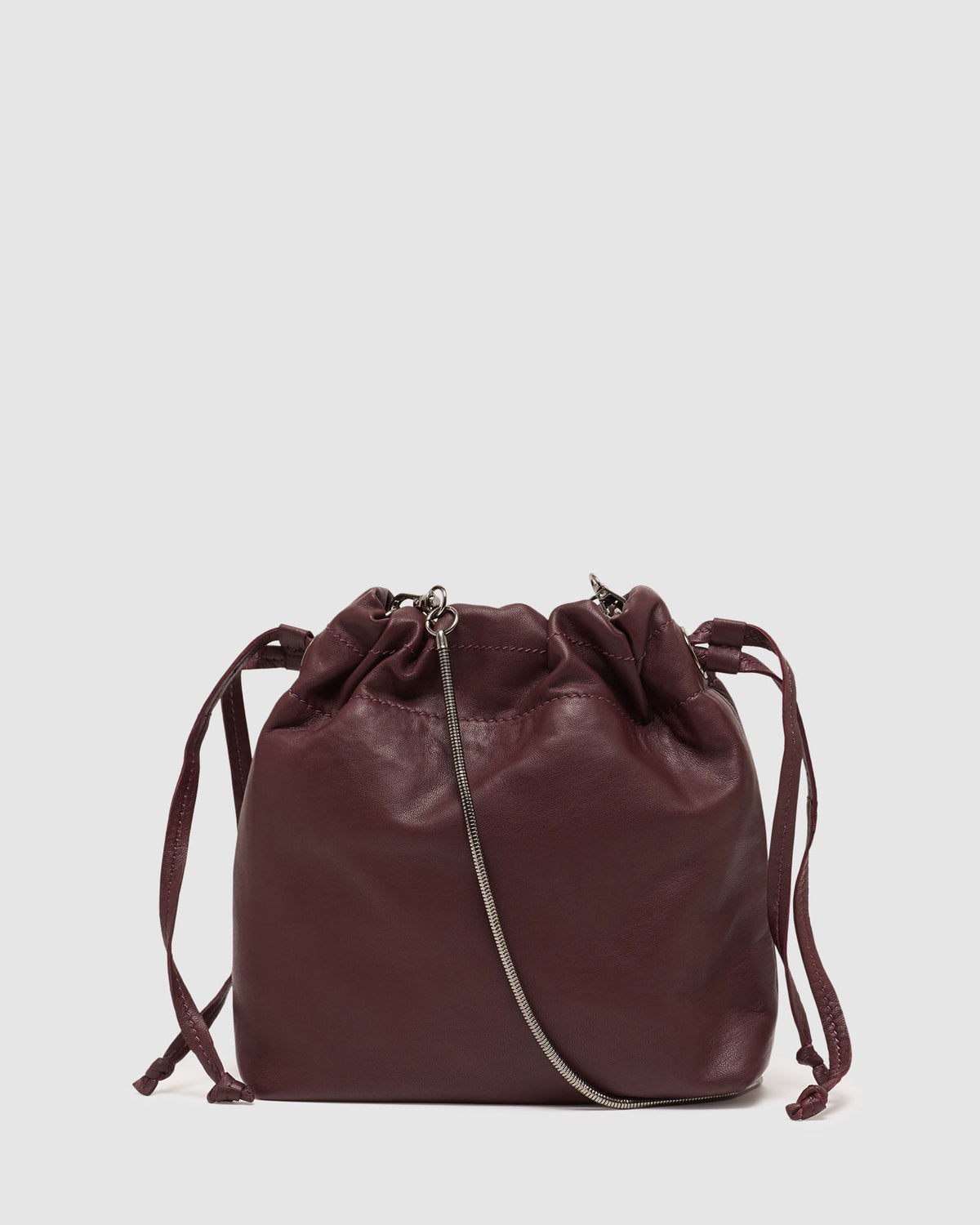 Leather Backpack and Shoulder Bag - Misha