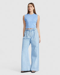 HAILEY WIDE LEG JEANS – Oxford Shop