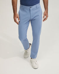 SLIM LEG COTTON CHINO MENS TROUSERS