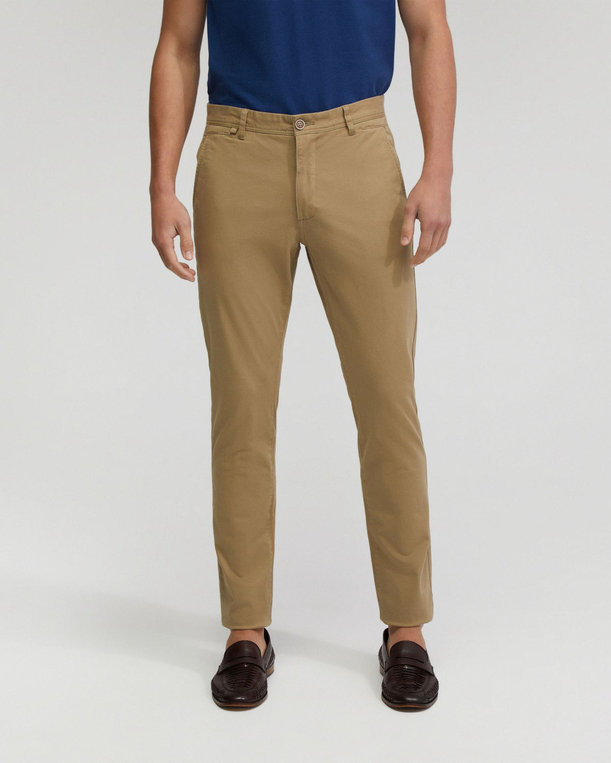 Slim Leg Cotton Chino MENS TROUSERS