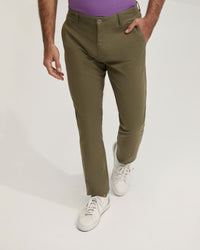 SLIM LEG COTTON CHINO MENS TROUSERS