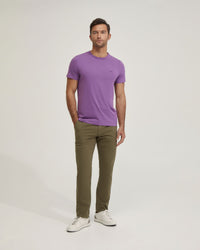 SLIM LEG COTTON CHINO MENS TROUSERS