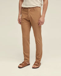 SLIM LEG COTTON CHINO MENS TROUSERS