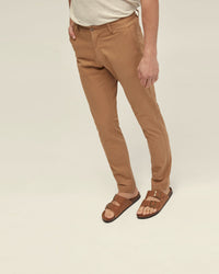 SLIM LEG COTTON CHINO MENS TROUSERS