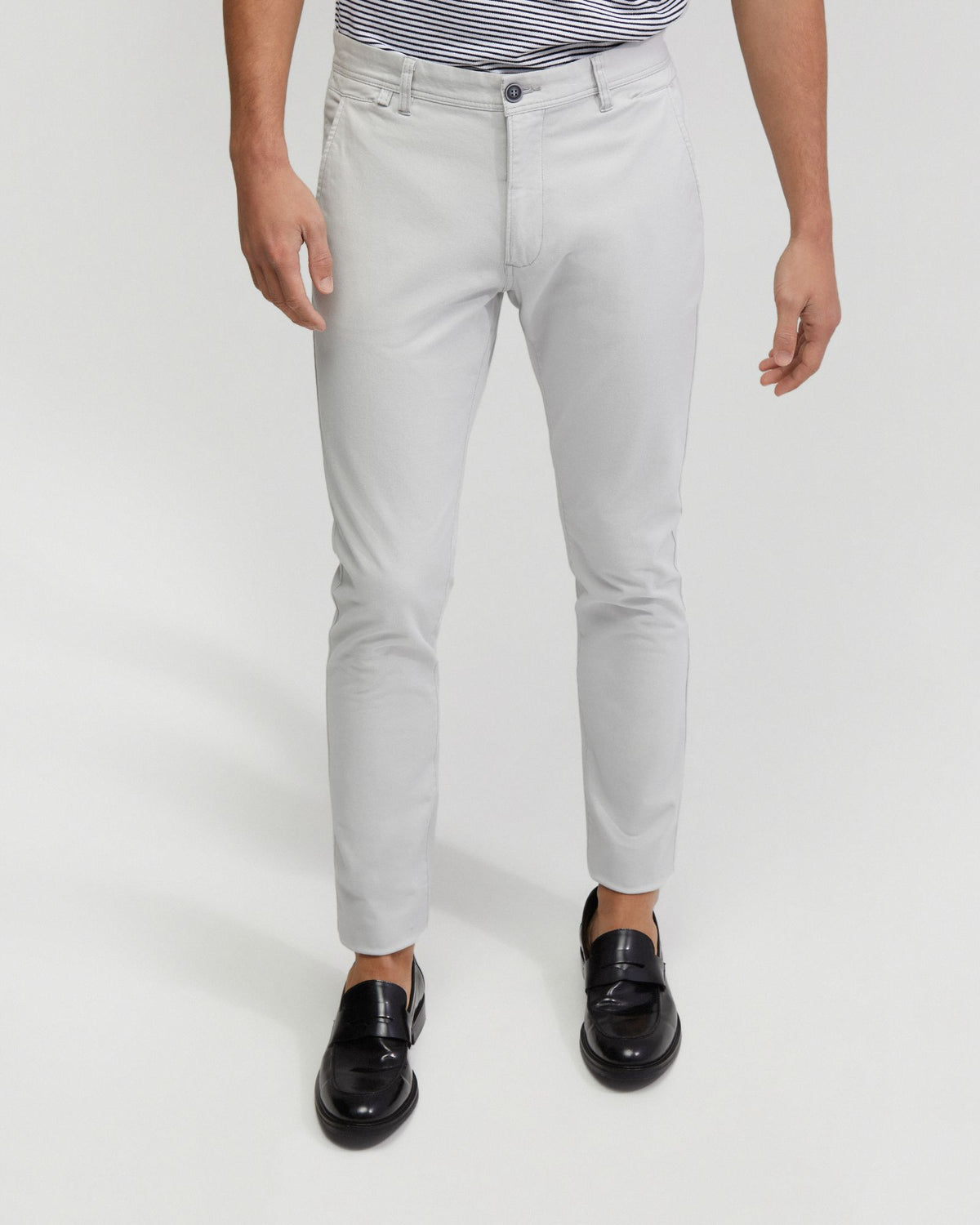 Slim Leg Cotton Chino MENS TROUSERS