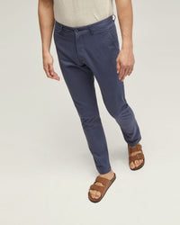 SLIM LEG COTTON CHINO MENS TROUSERS