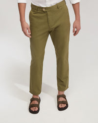 Relaxed Fit Cotton Chino MENS TROUSERS