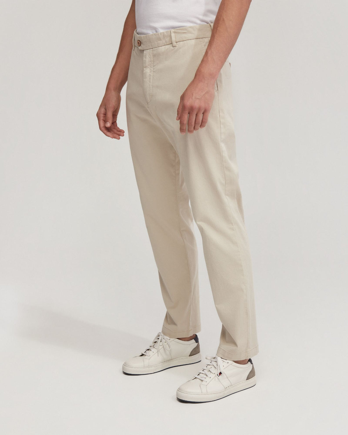 Relaxed Fit Cotton Chino MENS TROUSERS