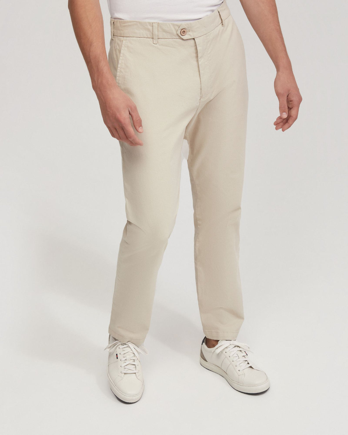 Relaxed Fit Cotton Chino MENS TROUSERS