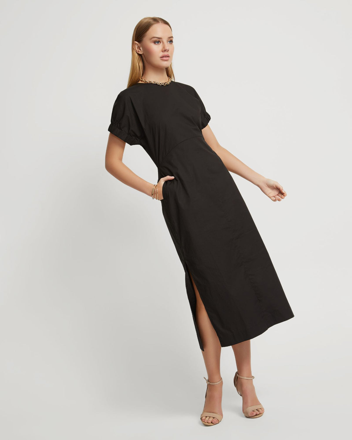 PENELOPE COTTON MAXI DRESS WOMENS DRESSES