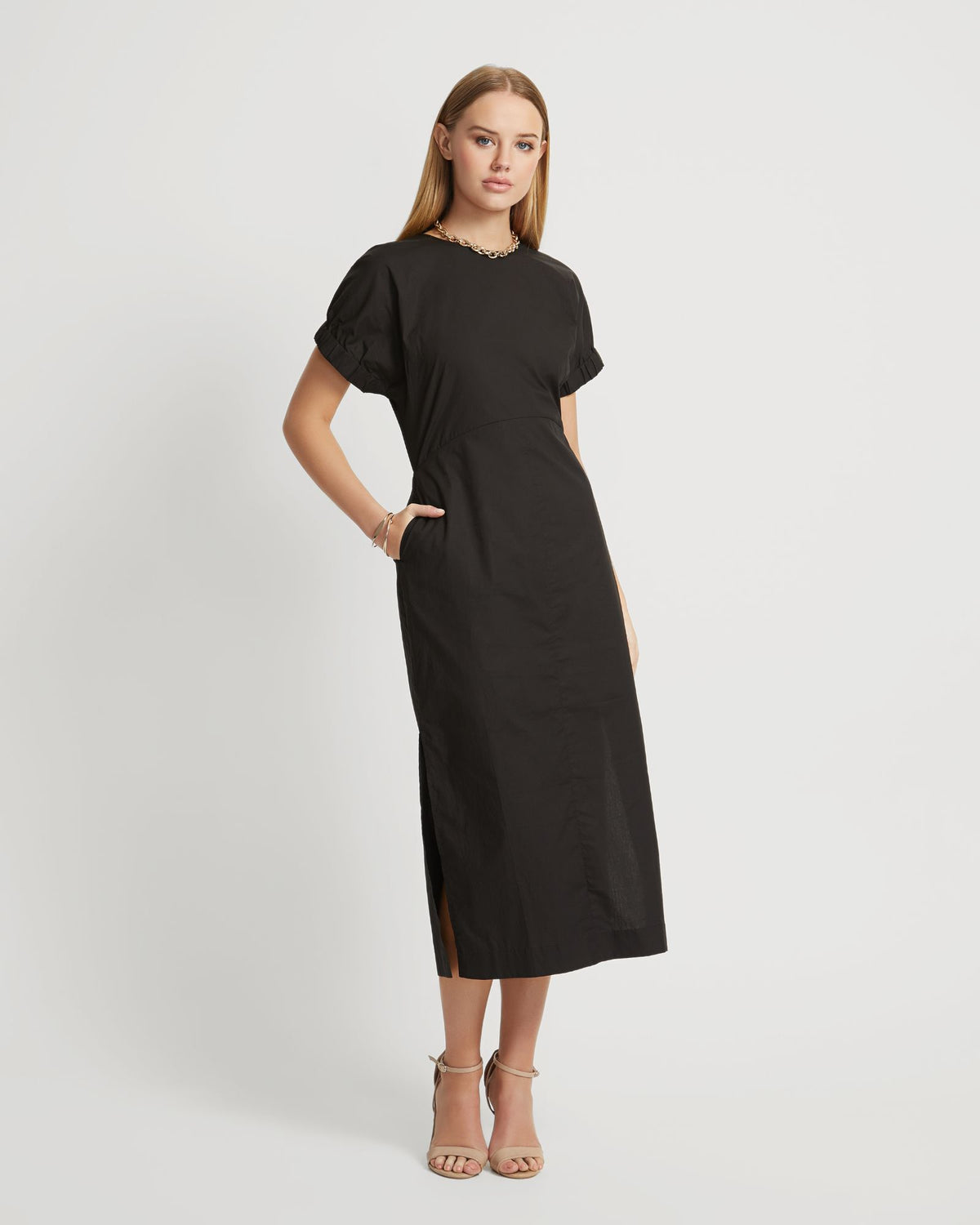 PENELOPE COTTON MAXI DRESS WOMENS DRESSES