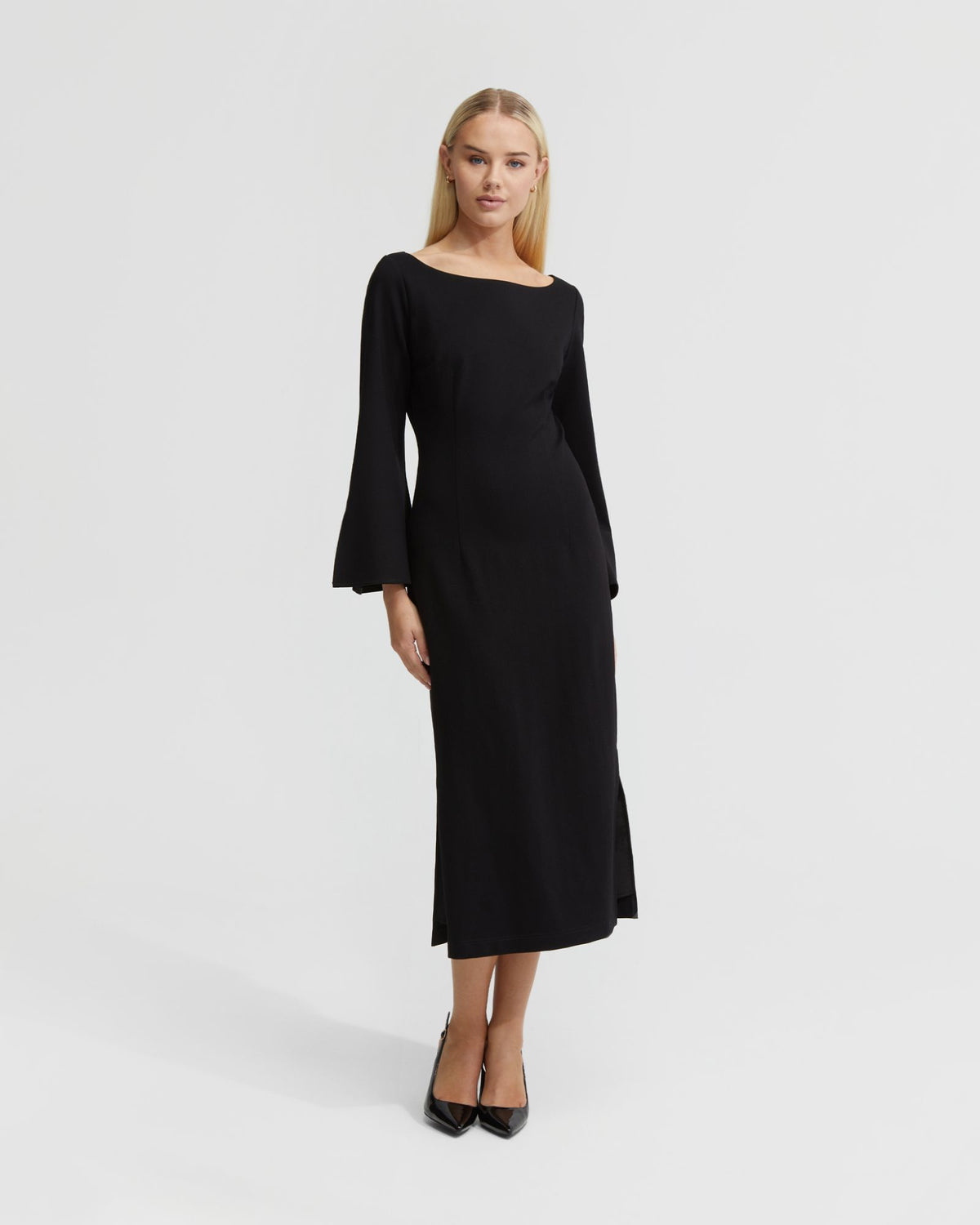 BRAILEY PONTI DRESS WOMENS DRESSES