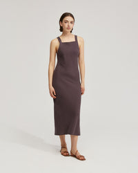 LUCIA LINEN DRESS WOMENS DRESSES