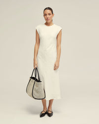 ISABEL LINEN DRESS WOMENS DRESSES