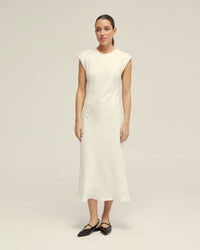 ISABEL LINEN DRESS WOMENS DRESSES