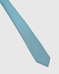 TEAL STRIPES TIE MENS ACCESSORIES