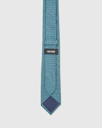 TEAL STRIPES TIE MENS ACCESSORIES