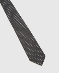 BLACK BASKET SPOT TIE MENS ACCESSORIES