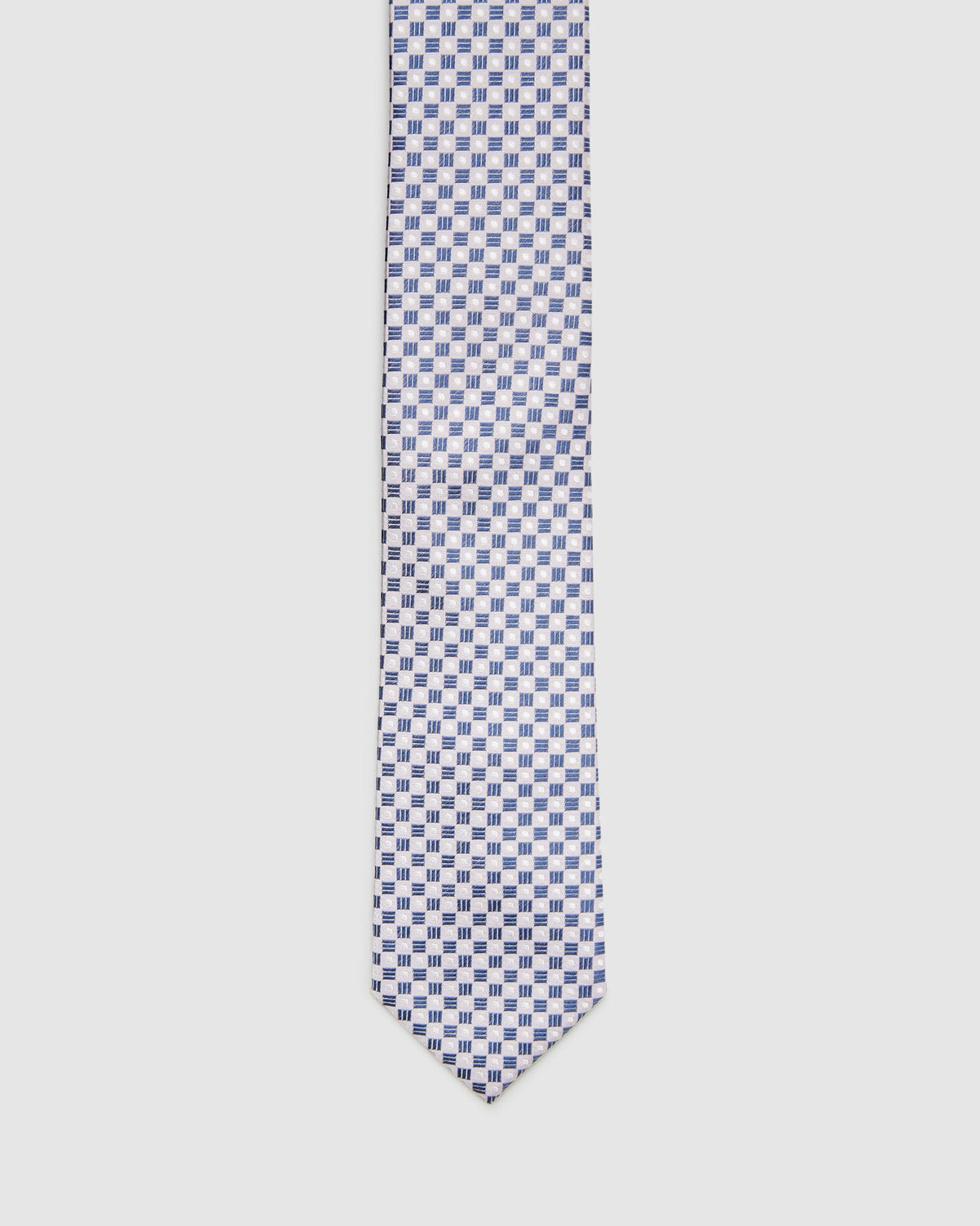 CHECKERBOARD PATTERN TIE MENS ACCESSORIES