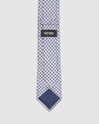 CHECKERBOARD PATTERN TIE MENS ACCESSORIES