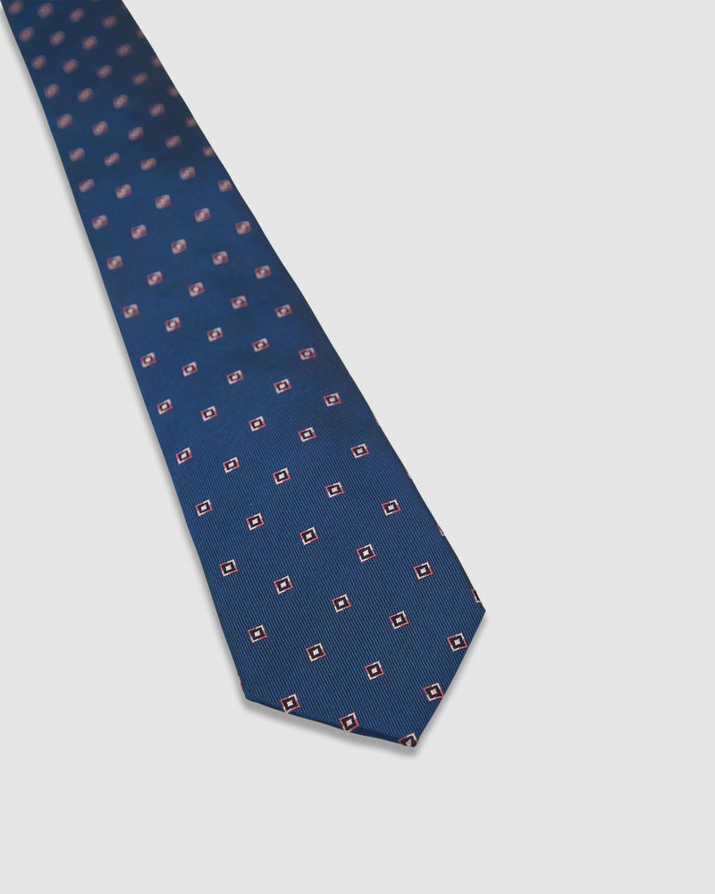 Priory Diamond 7Cm Tie - Available ~ 1-2 weeks MENS ACCESSORIES