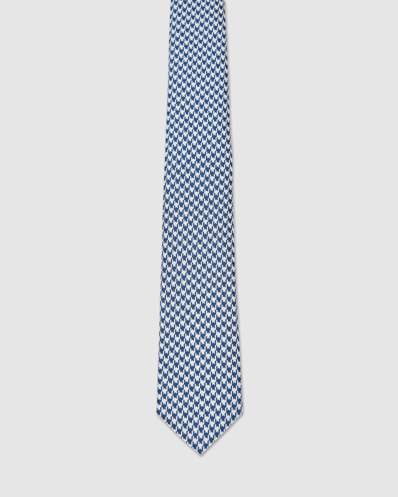 Houndstooth 7Cm Tie - Available ~ 1-2 weeks MENS ACCESSORIES