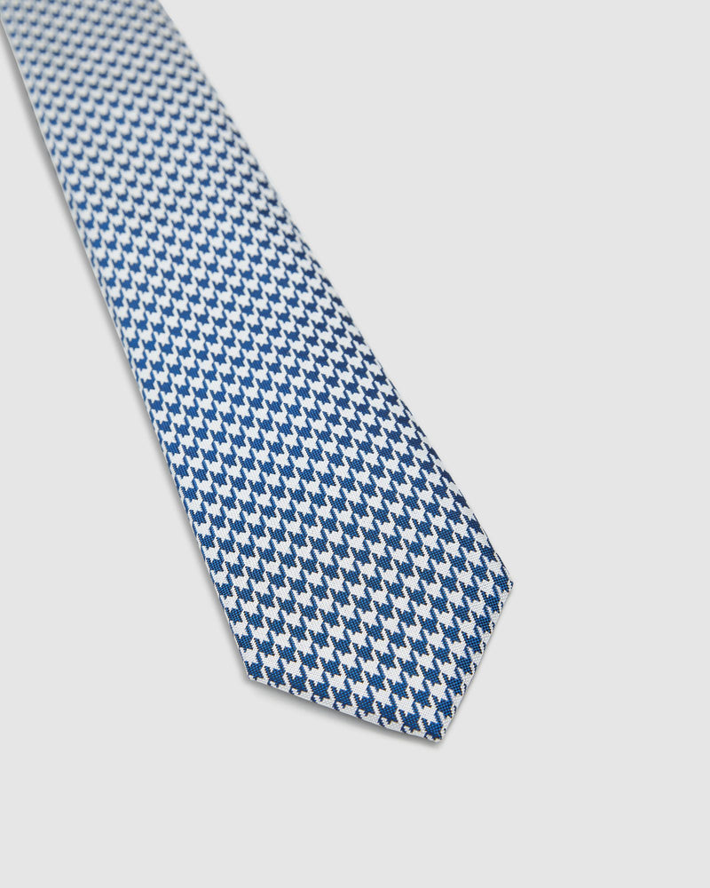 Houndstooth 7Cm Tie - Available ~ 1-2 weeks MENS ACCESSORIES