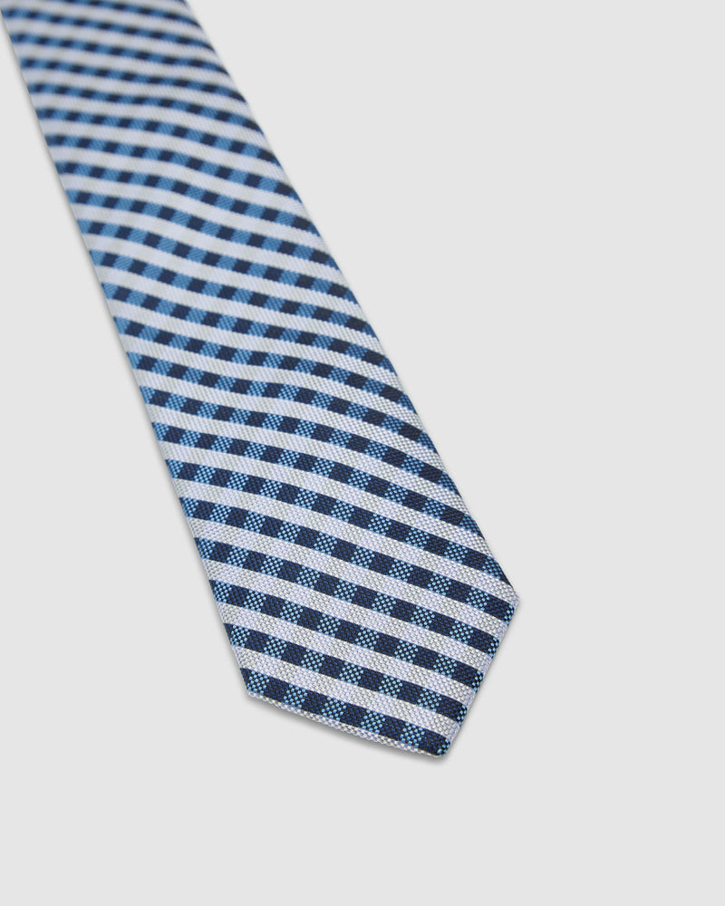 Gable Check 7Cm Tie - Available ~ 1-2 weeks MENS ACCESSORIES