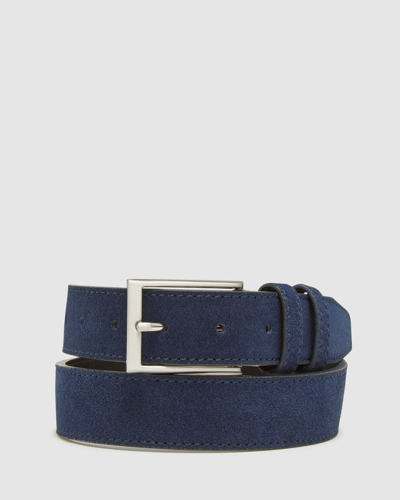 Luther Suede Leather Belt – Oxford Shop