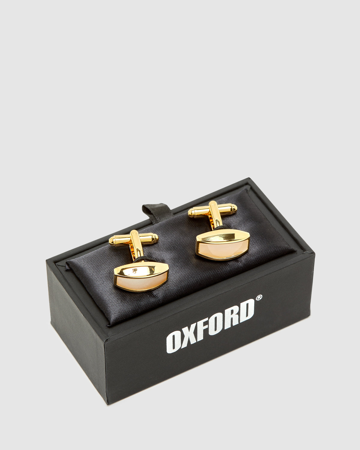 Stone Insert Cuff Link Set