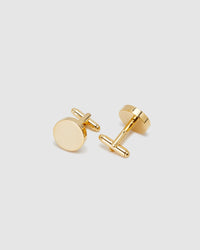 MENS ROUND DISC CUFF LINK MENS ACCESSORIES