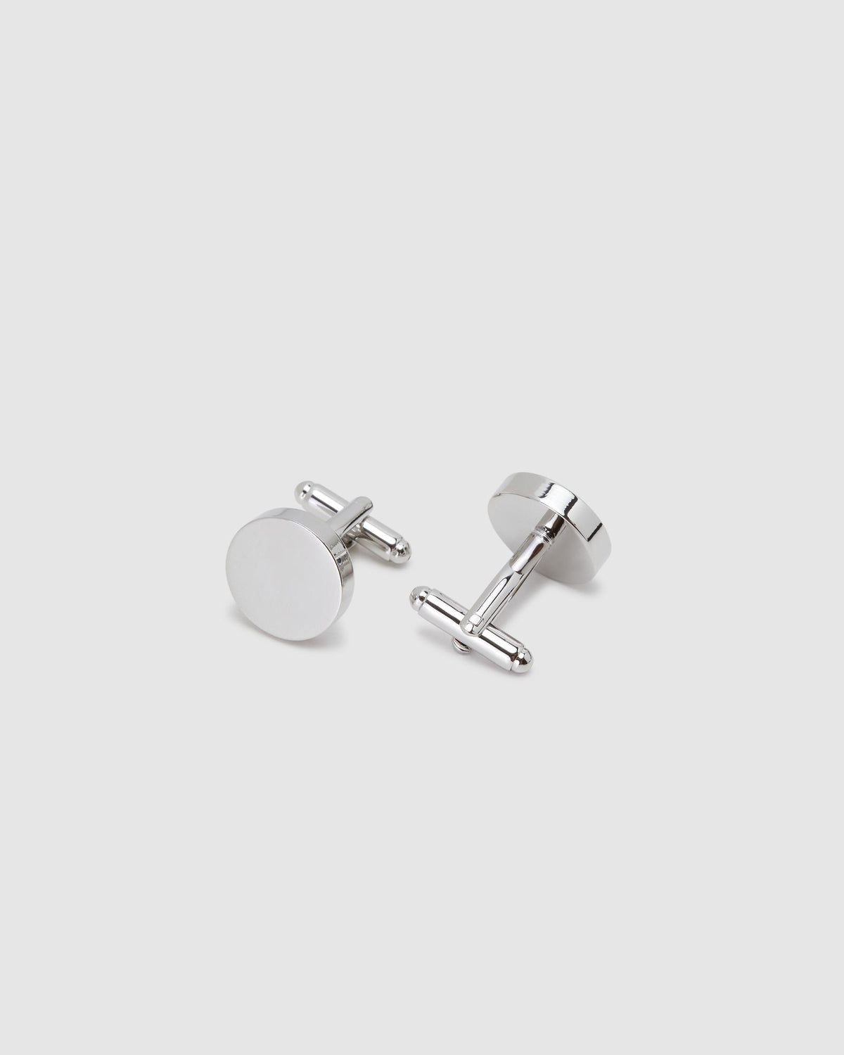 MENS ROUND DISC CUFF LINK MENS ACCESSORIES