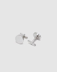 MENS ROUND DISC CUFF LINK MENS ACCESSORIES