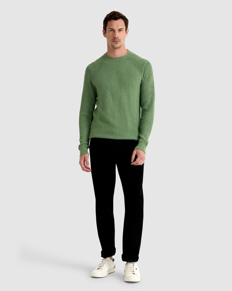 BRUNO COTTON CREW NECK PULLOVER MENS KNITWEAR