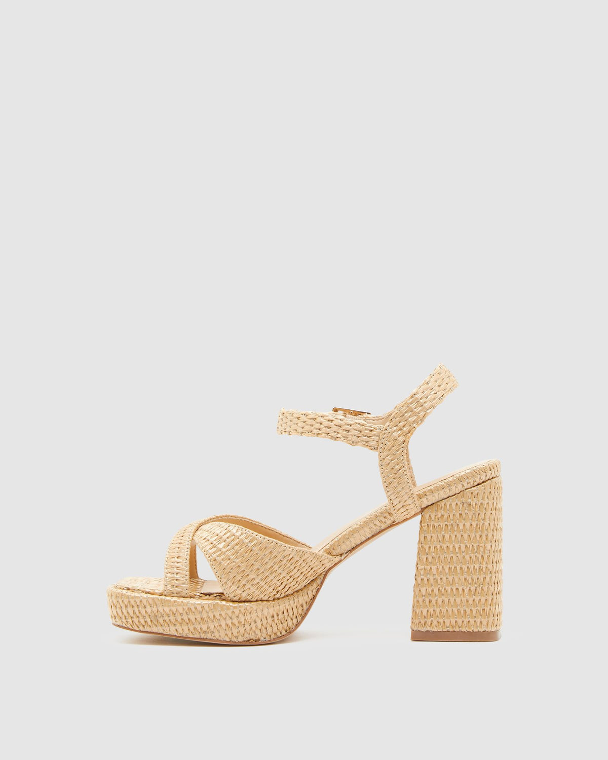 ELLY RAFFIA WEAVE PLATFORM - AVAILABLE ~ 1-2 weeks WOMENS SHOES