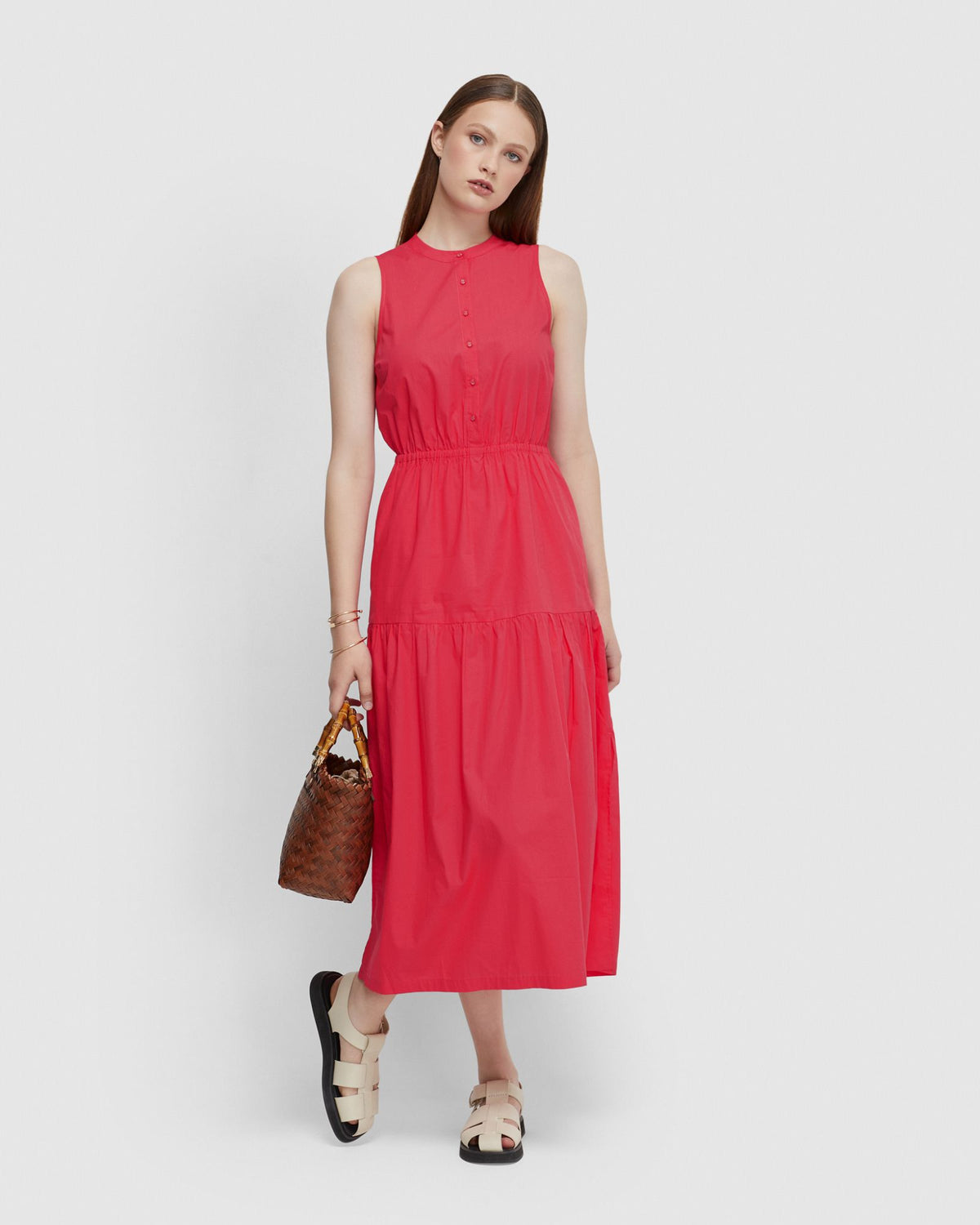 PAIGE COTTON DRESS WOMENS DRESSES