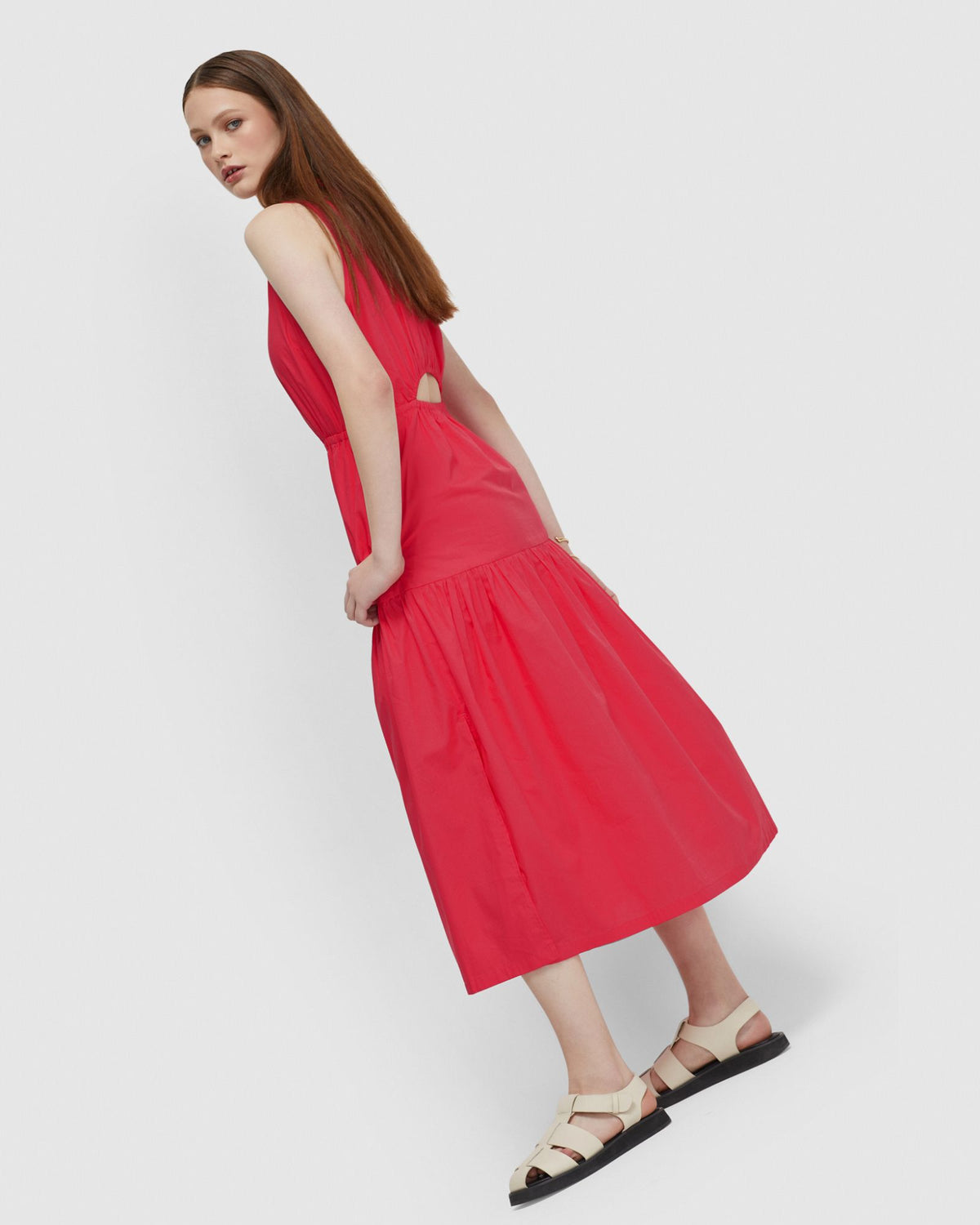 PAIGE COTTON DRESS WOMENS DRESSES