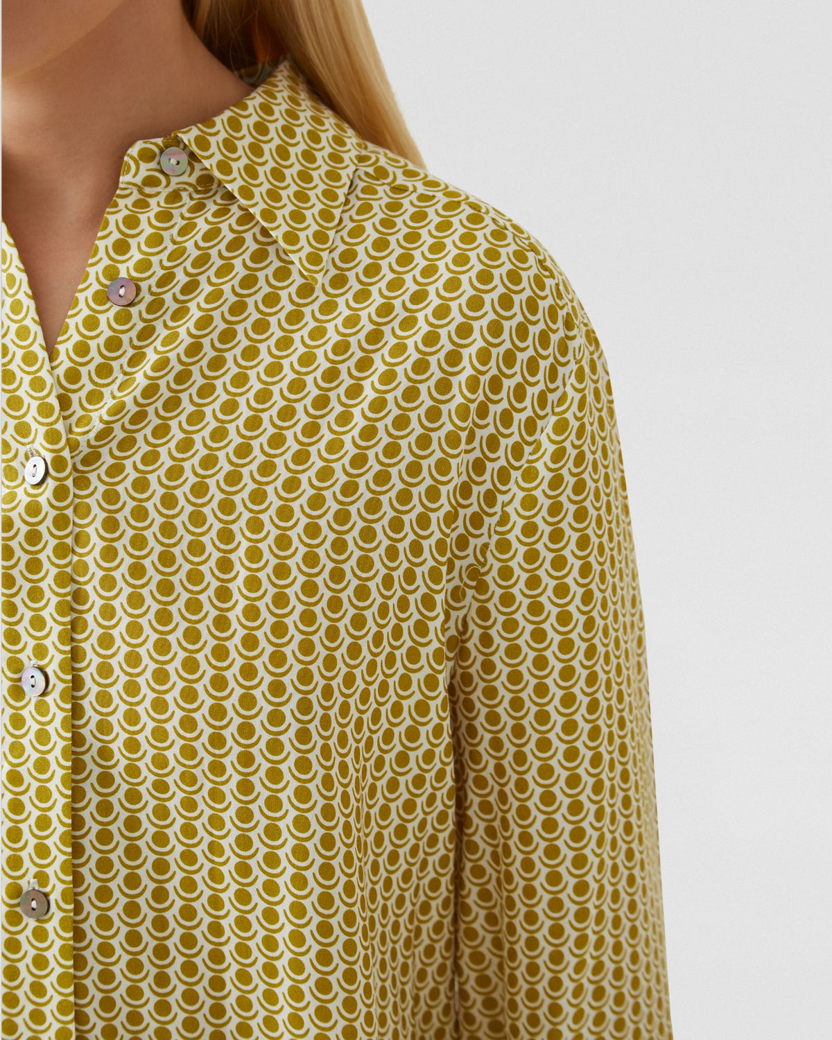 Amelia Spot Print Shirt