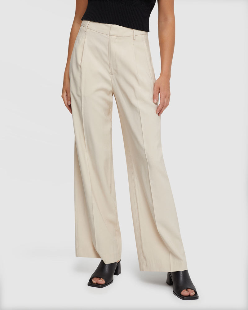 HAZEL WIDE LEG TROUSERS WOMENS PANTS