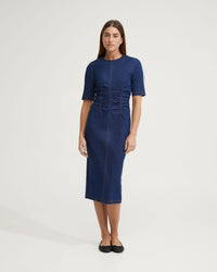 KENDALL SHORT SLEEVE DENIM DRESS - AVAILABLE ~ 1-2 weeks WOMENS DRESSES