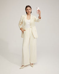 Willow Linen Blend Oversize Blazer WOMENS SUITS JKTS COATS