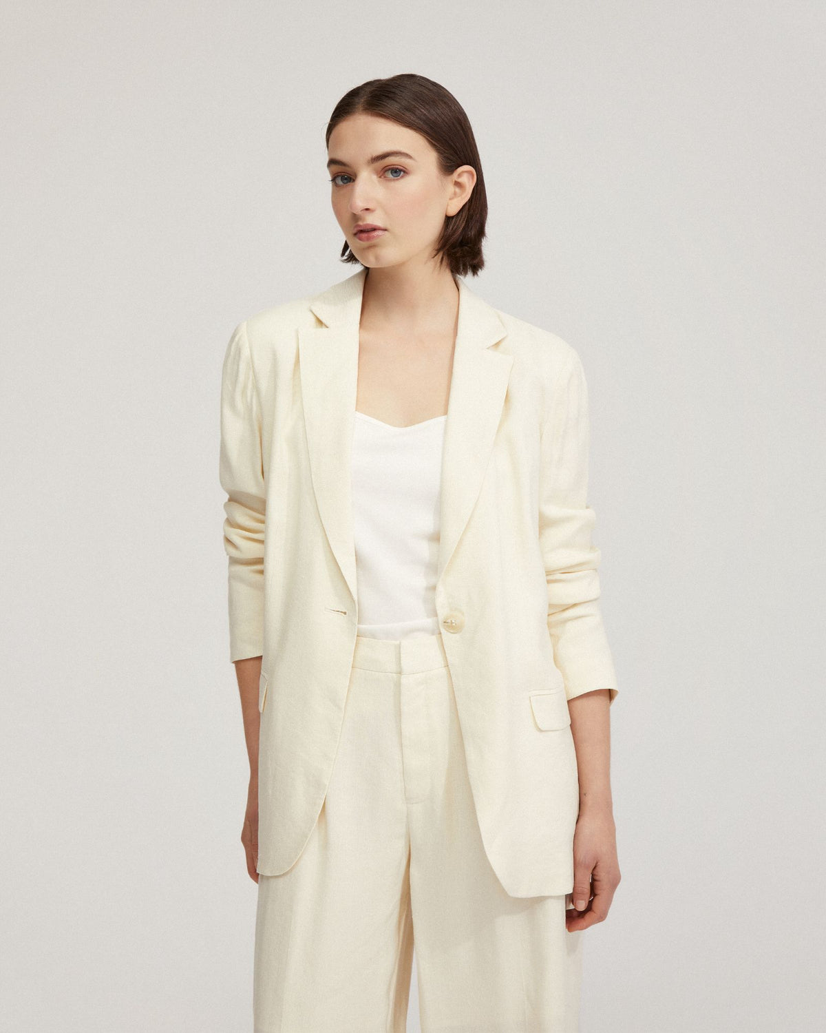 Willow Linen Blend Oversize Blazer WOMENS SUITS JKTS COATS