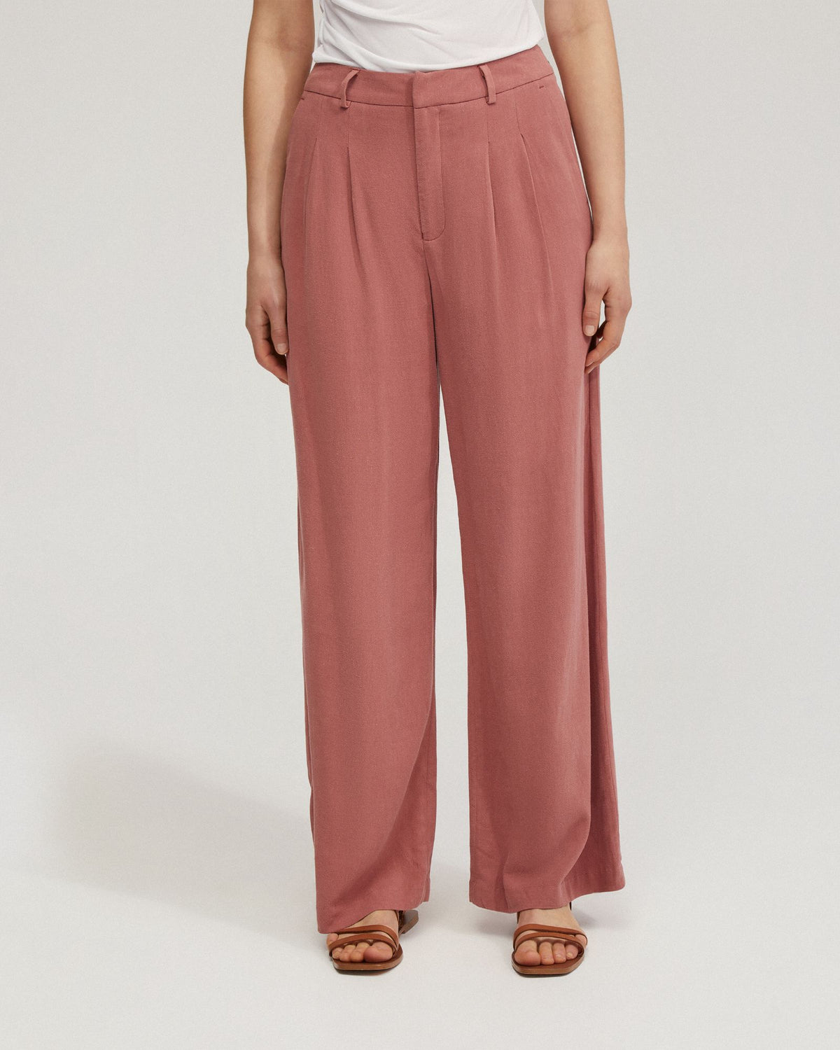 SONIA PLEATED FRONT PANTS WOMENS PANTS