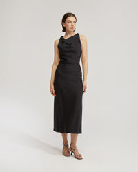 EMMA LYOCELL BLEND DRESS WOMENS DRESSES