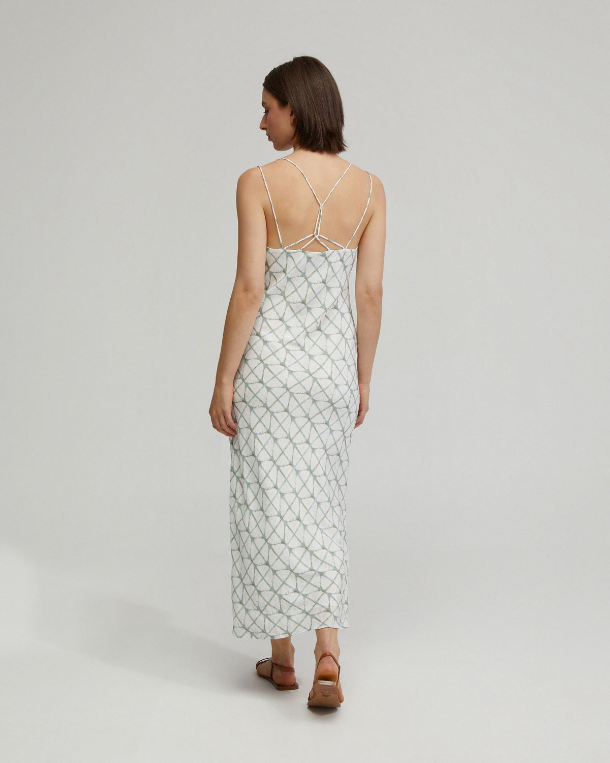 Monica Printed Slip Dress WOMENS DRESSES