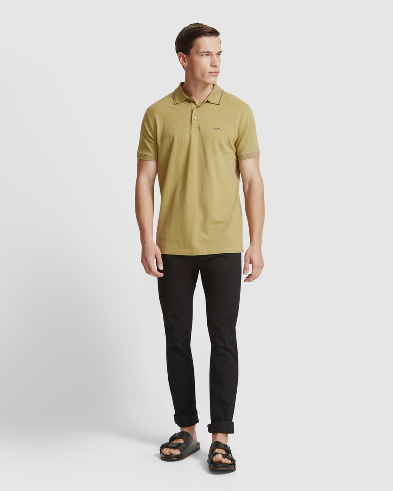 JAMIE PIQUE POLO MENS KNITS