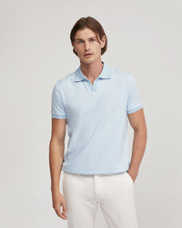 ANDRE ORGANIC COTTON PIQUE POLO MENS KNITS