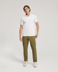 Jamie Organic Cotton Pique Polo MENS KNITS