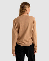 SAFFIE SPOT FRONT KNIT TOP WOMENS KNITWEAR