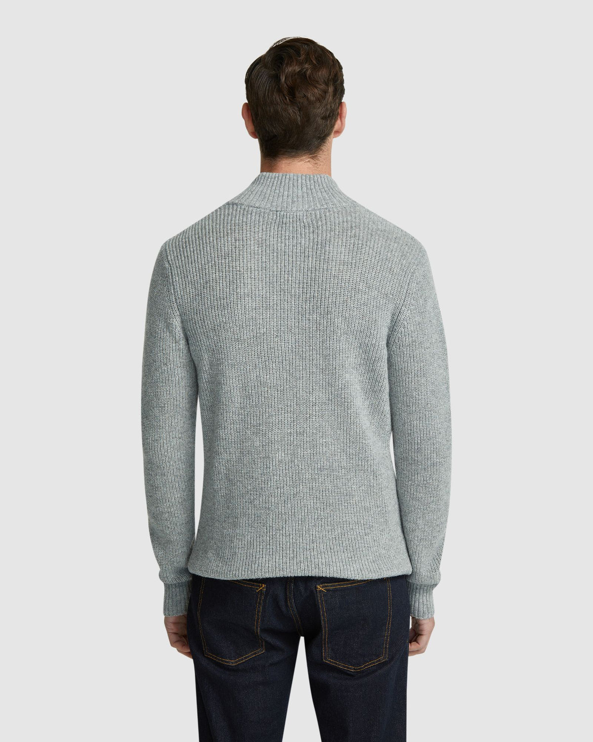 CEDRIC BUTTON COLLAR KNIT TOP MENS KNITWEAR